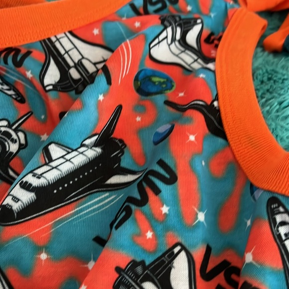 NWT! Boys 3 Piece NASA Pajama Set - Picture 6 of 12